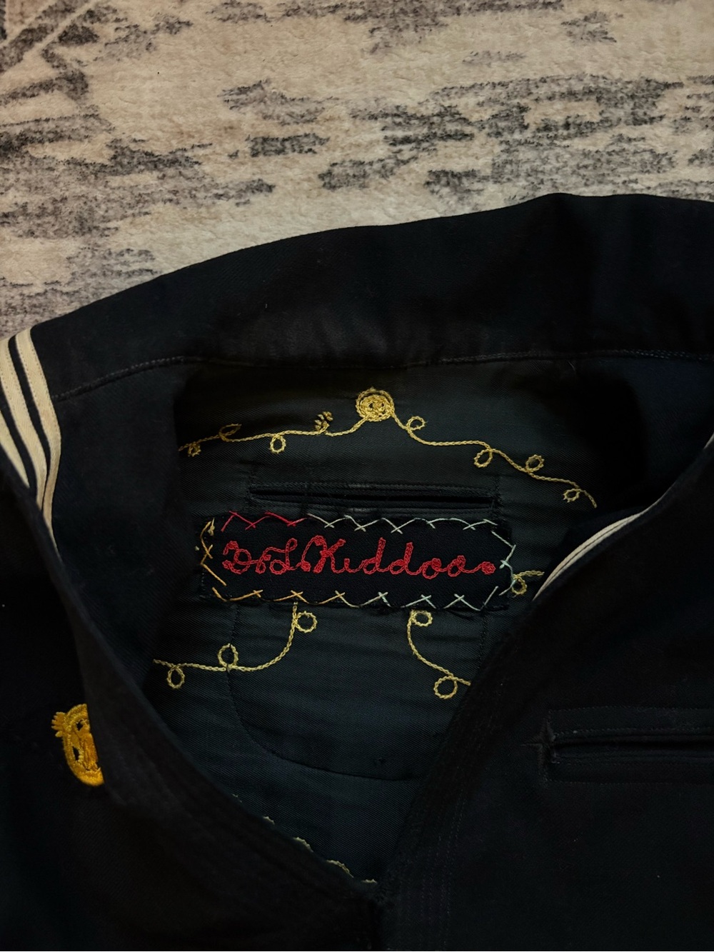 Vintage 1950s/1960s U.S. Navy sailor uniform shirt - wool, jacket, crackerjack - Picture 16 of 16